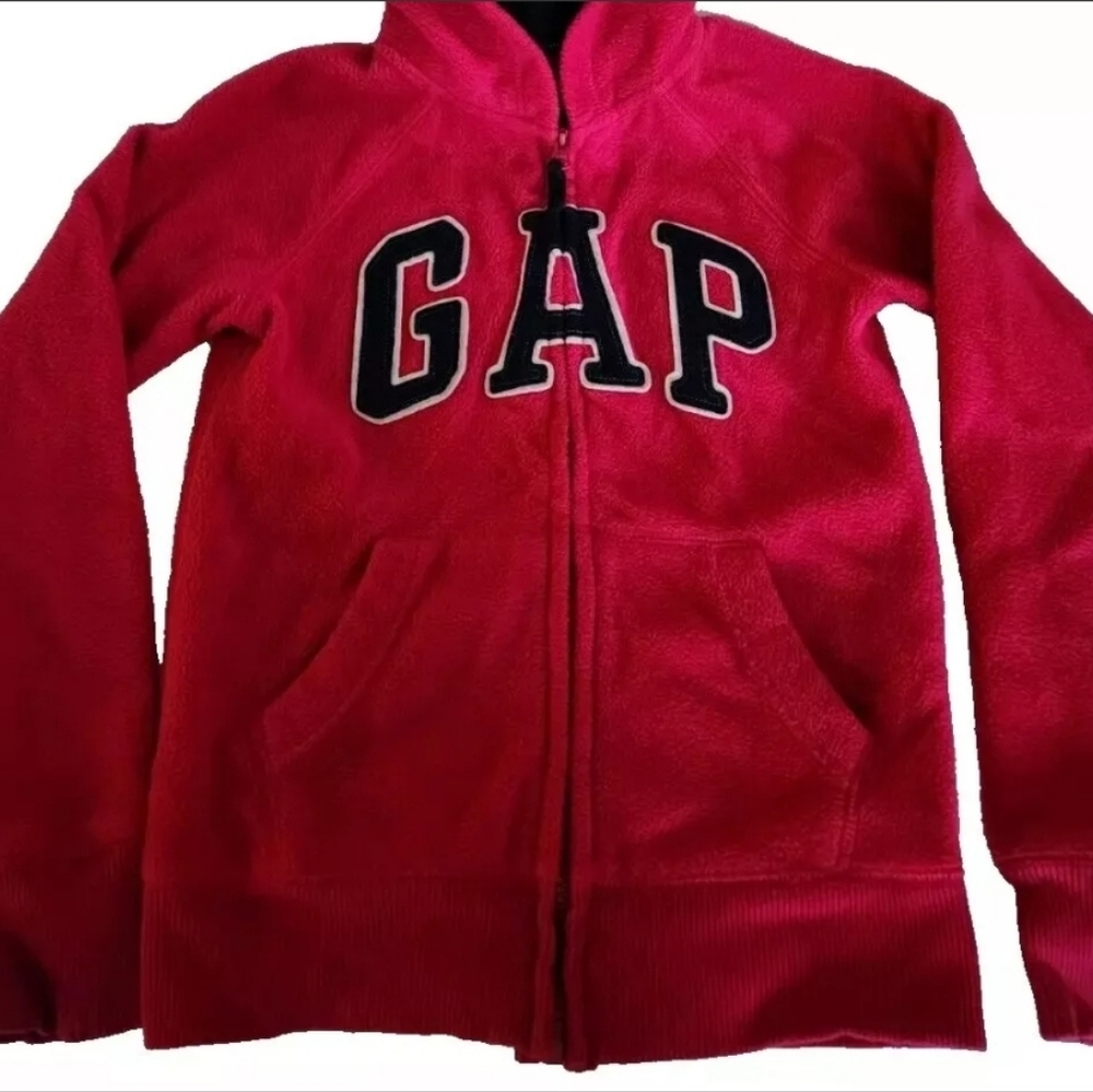 GAP KIDS Hoodie Zip Up Hot Pink Size Large (10)